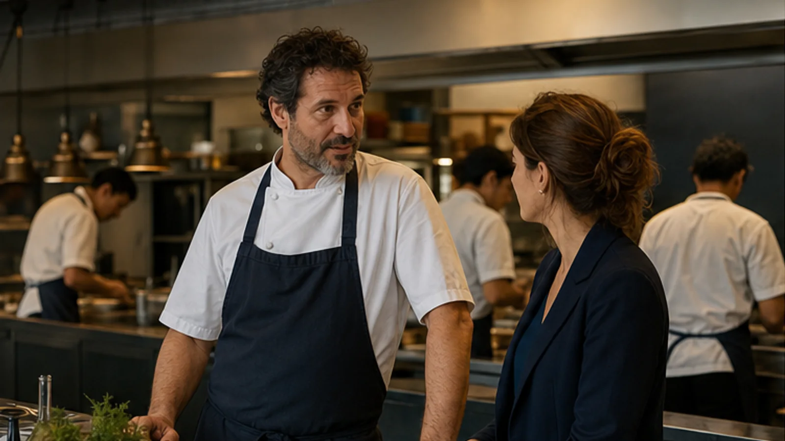 Assurance homme clé d’un chef cuisinier : protéger un restaurant très incarné